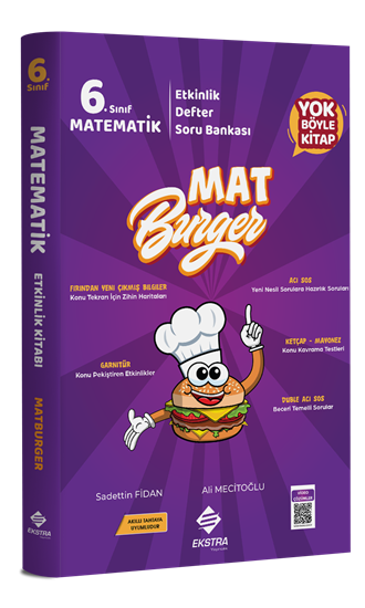 resm 6. SINIF MATBURGER MATEMATİK DEFTER ETLİK SORU BANKASI