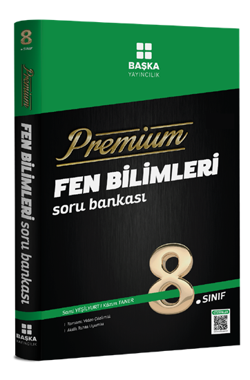 resm PREMİUM 8. SINIF FEN BİLİMLERİ SORU BANKASI